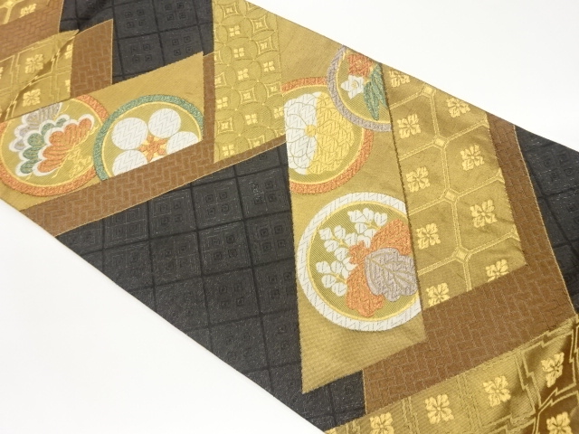 JAPANESE FUKURO OBI / WOVEN SHOCHIKUBAI
